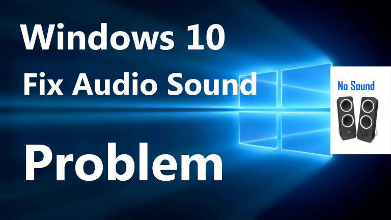 Unable listen audio laptop windows 10