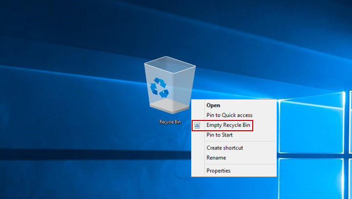 Recycle Bin keep emptying itself after a few hours