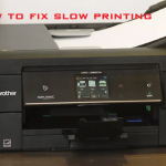 How to fix printer is slow