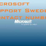 Microsoft support Sweden Contact details