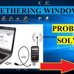 USB tethering on windows 10 quickly