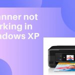 scanner not working in Windows XP
