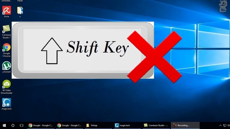 Fix shift key on Windows 10