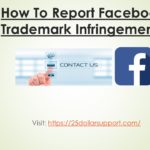 report facebook trademark infringement